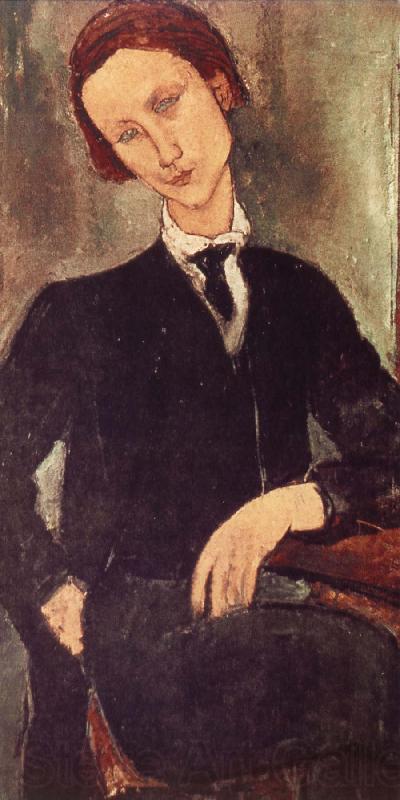 Amedeo Modigliani Portrait of Monsieur Baranouski Germany oil painting art
